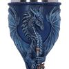 Sea Blade Goblet by Ruth Thompson 17.8cm Dragons Year Of The Dragon