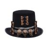 Voodoo Priest's Hat Skulls Gifts Under £100