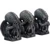 Three Wise Cthulhu 7.6cm Horror Gifts Under £100
