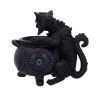 Spite's Cauldron Backflow Incense Burner 16.3cm Cats Spiritual Product Guide