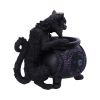 Spite's Cauldron Backflow Incense Burner 16.3cm Cats Spiritual Product Guide