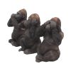 Three Wise Gorillas 13cm Apes & Primates Statues Small (Under 15cm)