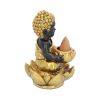 Baby Buddha Backflow Incense Burner 10.3cm Buddhas and Spirituality Spiritual Product Guide