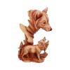 Natural Song 31cm Wolves Statues Large (30cm to 50cm)