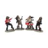 One Hell Of A Band! (Set 4) 10cm Skeletons Statues Small (Under 15cm)