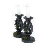 Aged Pentagram Candlesticks 13.4cm Witchcraft & Wiccan April Flash Sale Day 3