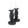 Aged Pentagram Candlesticks 13.4cm Witchcraft & Wiccan Gifts Under £100