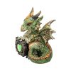 Malachite 13cm Dragons Statues Small (Under 15cm)