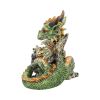 Malachite 13cm Dragons Statues Small (Under 15cm)