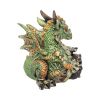 Malachite 13cm Dragons Statues Small (Under 15cm)