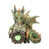 Malachite 13cm Dragons Statues Small (Under 15cm)