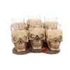 Six Shooter Skulls 10cm (set of 6) Skulls Halloween Highlights Skulls