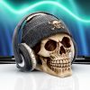 Dead Beat (Grey) 17cm Skulls Statues Medium (15cm to 30cm)