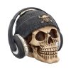 Dead Beat (Grey) 17cm Skulls Statues Medium (15cm to 30cm)