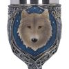 Lone Wolf Goblet 19.5cm Wolves Goblets