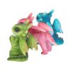 Tiny Dragons (Set of 3) 6.5cm Dragons Statues Small (Under 15cm)