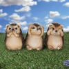 Three Wise Hedgehogs 9cm Animals Gifts Under £100