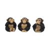 Three Wise Chimps 8cm Apes & Primates Gifts Under £100