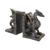 Dracus Machina Bookends 27cm Dragons Steampunk