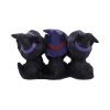 Three Wise Black Cats 11.5cm Cats Gifts Under £100