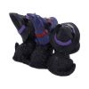 Three Wise Black Cats 11.5cm Cats Gifts Under £100