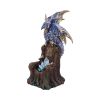 Sapphire Throne Protector 26cm Dragons Dragon Figurines