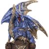 Sapphire Throne Protector 26cm Dragons Dragon Figurines