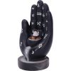 Palmistry Backflow Incense Burner (Black) 12cm Unspecified Palmistry