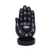 Palmistry Backflow Incense Burner (Black) 12cm Palmistry Spiritual Product Guide