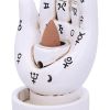 Palmistry Backflow Incense Burner (White) 12cm Palmistry Spiritual Product Guide