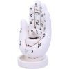Palmistry Backflow Incense Burner (White) 12cm Unspecified Spiritual Product Guide