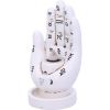 Palmistry Backflow Incense Burner (White) 12cm Palmistry Spiritual Product Guide