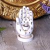 Palmistry Backflow Incense Burner (White) 12cm Unspecified Spiritual Product Guide