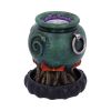 Emerald Cauldron Backflow Incense Burner 7.3cm Witchcraft & Wiccan Spiritual Product Guide