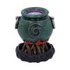 Emerald Cauldron Backflow Incense Burner 7.3cm Witchcraft & Wiccan Spiritual Product Guide