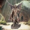 Gabriel With Staff 33.5cm Archangels Statues Large (30cm to 50cm)