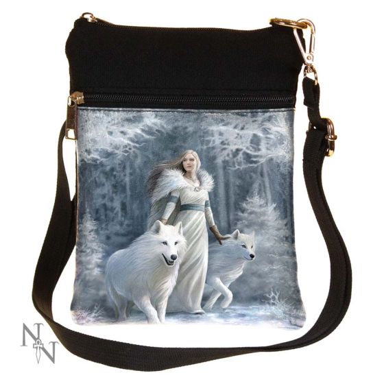 Winter Guardians (AS) Shoulder Bag 23cm Wolves Stock Arrivals