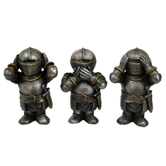 Three Wise Knights 8.8cm History and Mythology Gifts Under £100