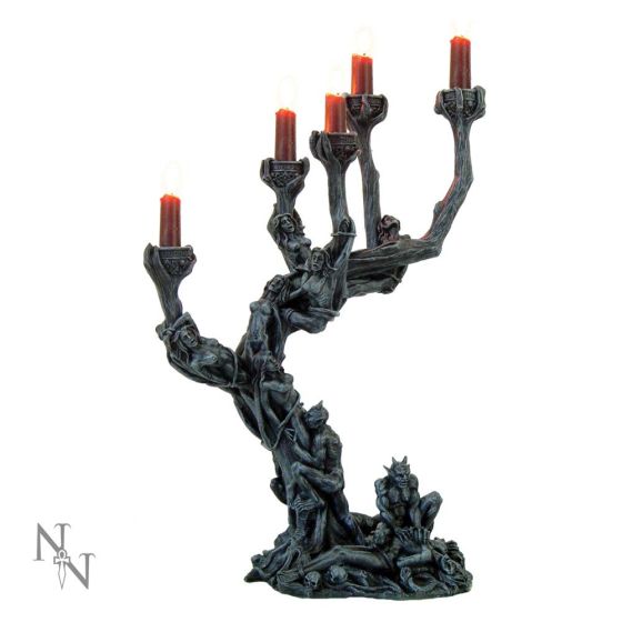 Hells Demons Candle Holder 45cm Demons Gothic Product Guide