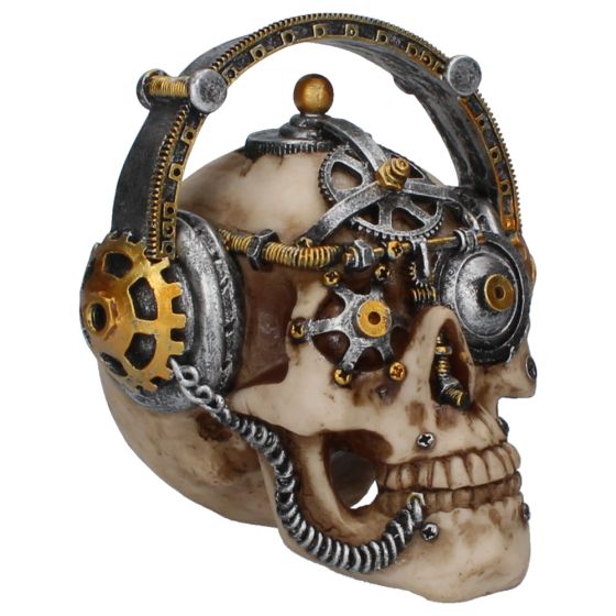 Techno Talk Small 14.5cm Skulls Steampunk