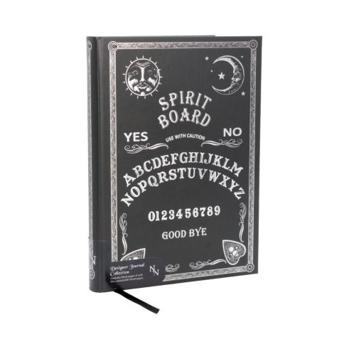 Embossed Journal Black and White Spirit Board 17cm Witchcraft & Wiccan Stock Arrivals