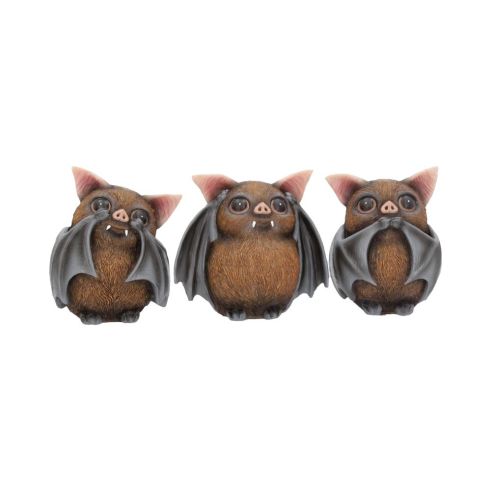 Three Wise Bats 8.5cm Bats Gothic Product Guide