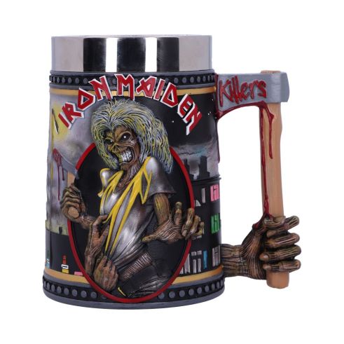 Iron Maiden Killers Tankard 15.5cm Band Licenses Back in Stock