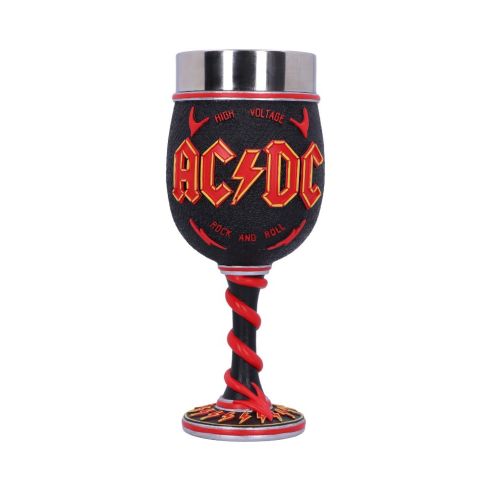ACDC High Voltage Goblet 19.5cm Band Licenses Licensed Rock Bands