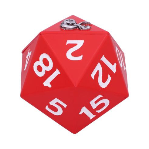 Dungeons & Dragons D20 Dice Box 13.5cm Gaming Licensed Gaming