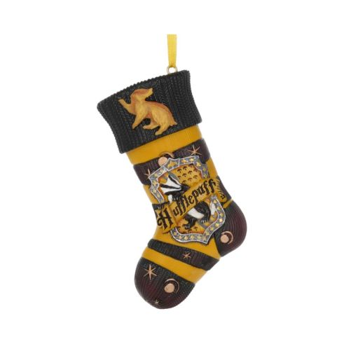 Harry Potter Hufflepuff Stocking Hanging Ornament Fantasy Christmas Product Guide