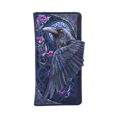 Ravens Flight Embossed Purse 18.5cm Ravens Stock Arrivals
