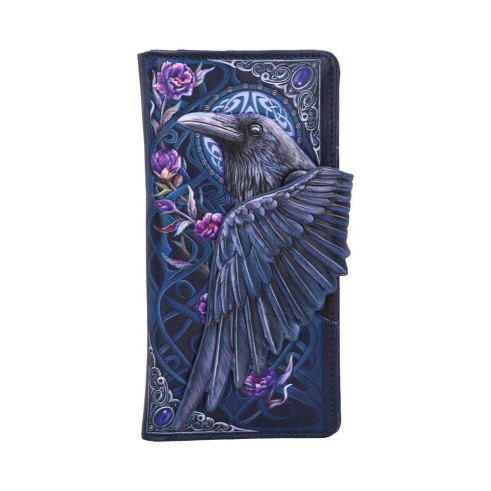 Ravens Flight Embossed Purse 18.5cm Ravens Back in Stock