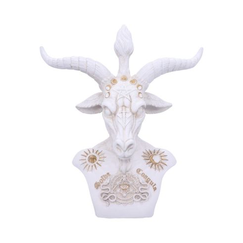 Baphomet Bust (White) 33.5cm Baphomet Gifts Under £100