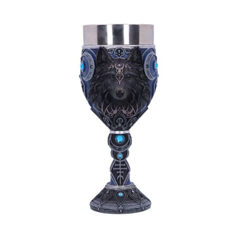 Wolf Moon Goblet 19.5cm Wolves Gifts Under £100